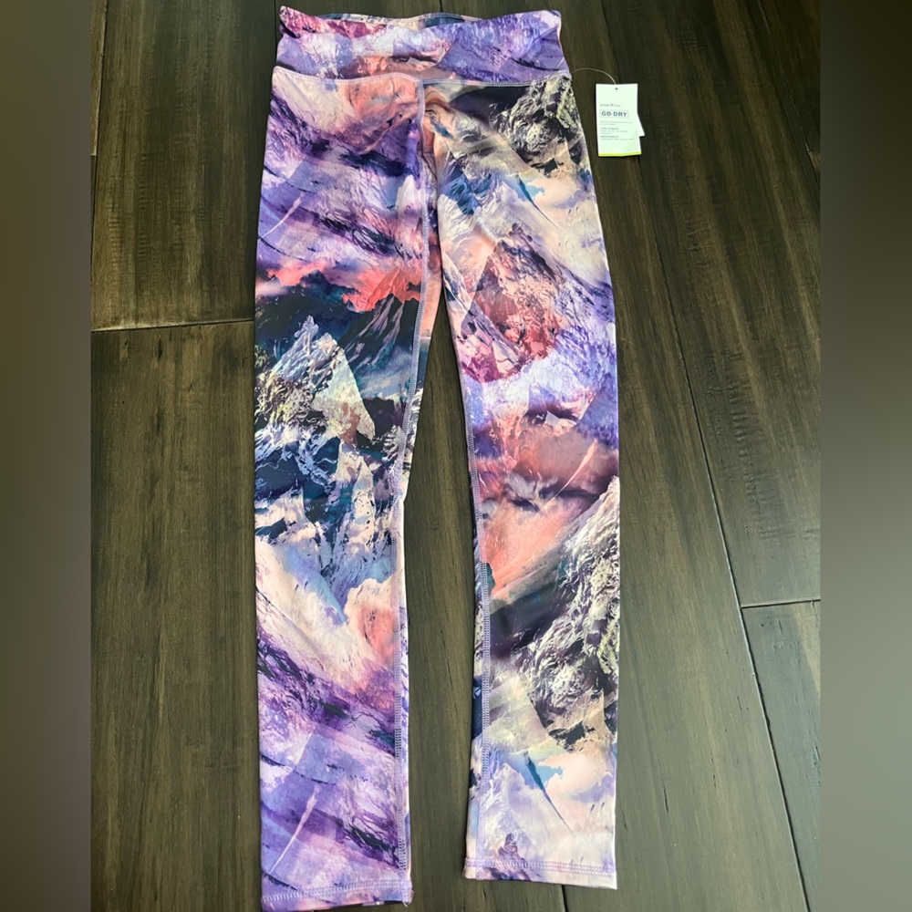 NWT Old Navy Purple and Pink Kids Leggings